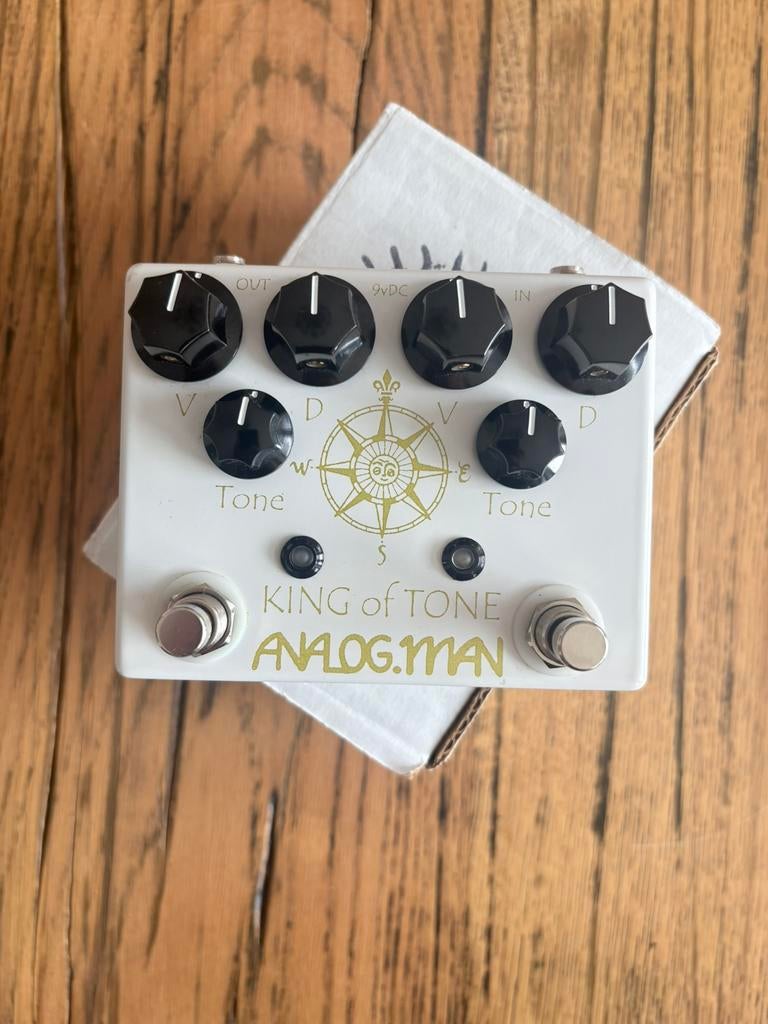 Analogman King Of Tone High Gain, Muziek en Instrumenten, Ophalen of Verzenden, Zo goed als nieuw, Distortion, Overdrive of Fuzz