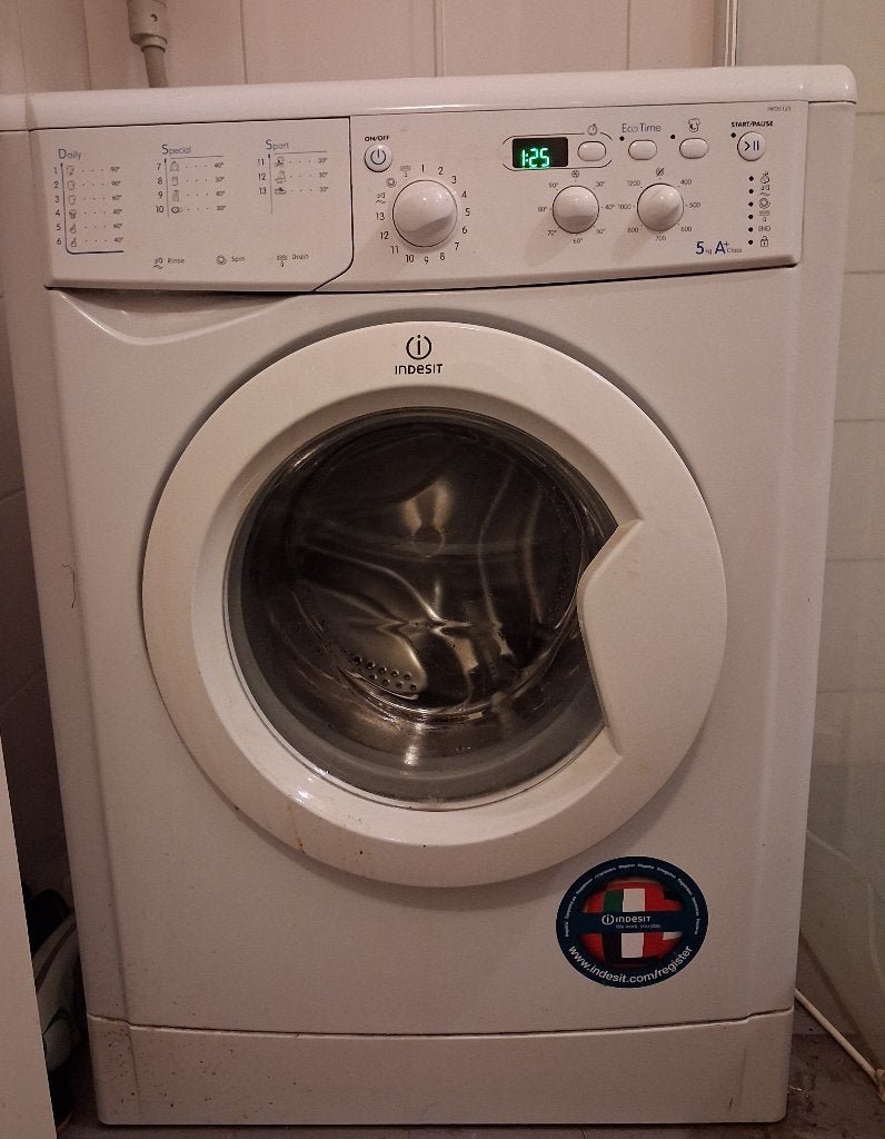 Wasmachine van Indesit, Ophalen, Gebruikt
