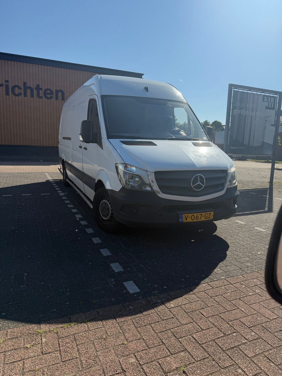 Mercedes-Benz Sprinter 2.1 CDI 105KW 2017, Automaat, Achterwielaandrijving, Leder en Stof, Wit