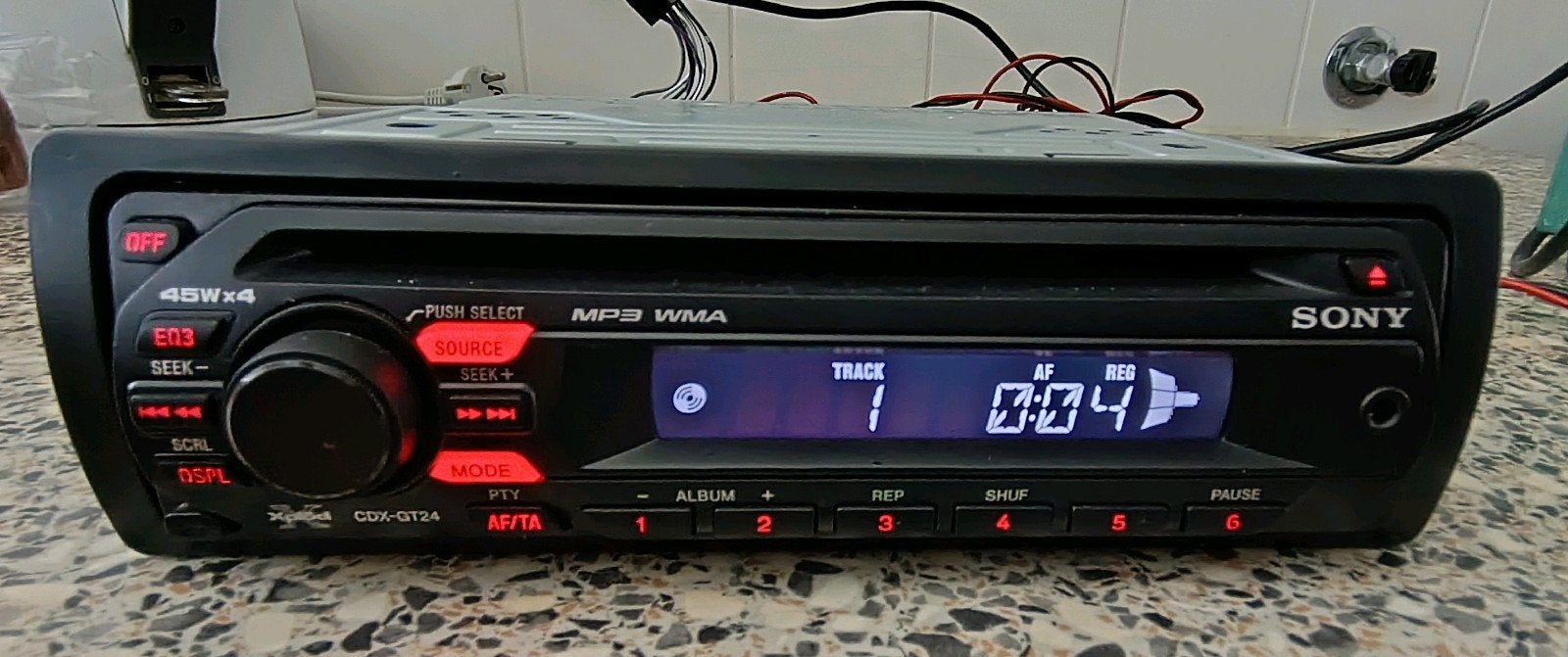 Sony CDX-GT24, Ophalen of Verzenden