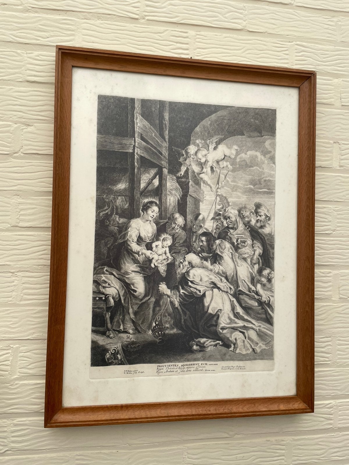 De aanbidding der herders - Lucas Vorsterman ( 1595 - 1675 ), Ophalen