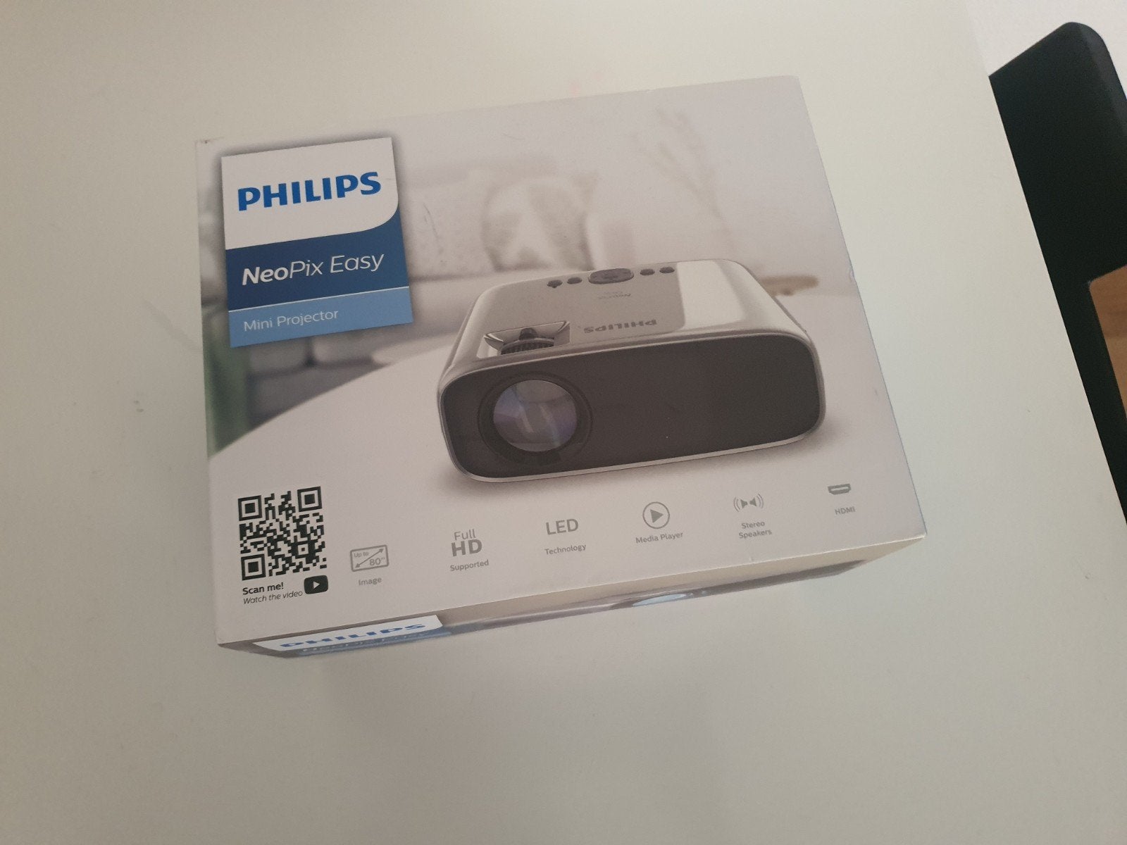 Philips NeoPix Easy Mini Projector - Zo goed als nieuw, Ophalen of Verzenden, Zo goed als nieuw, LED