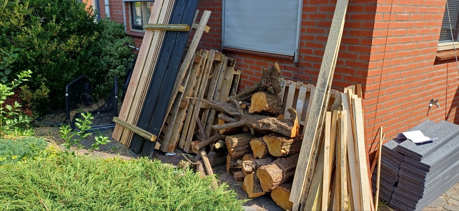 Brandhout gratis, Ophalen, Minder dan 3 meter, Hout, 1 tot 2 meter