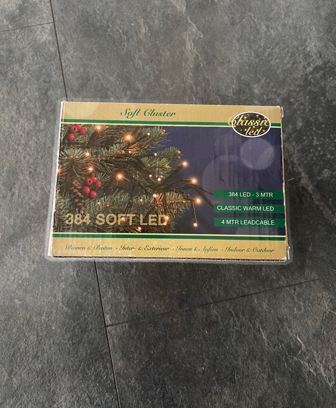 Kerstverlichting.   Binnen.   Met doos, Diversen, Kerst, Ophalen, Gebruikt