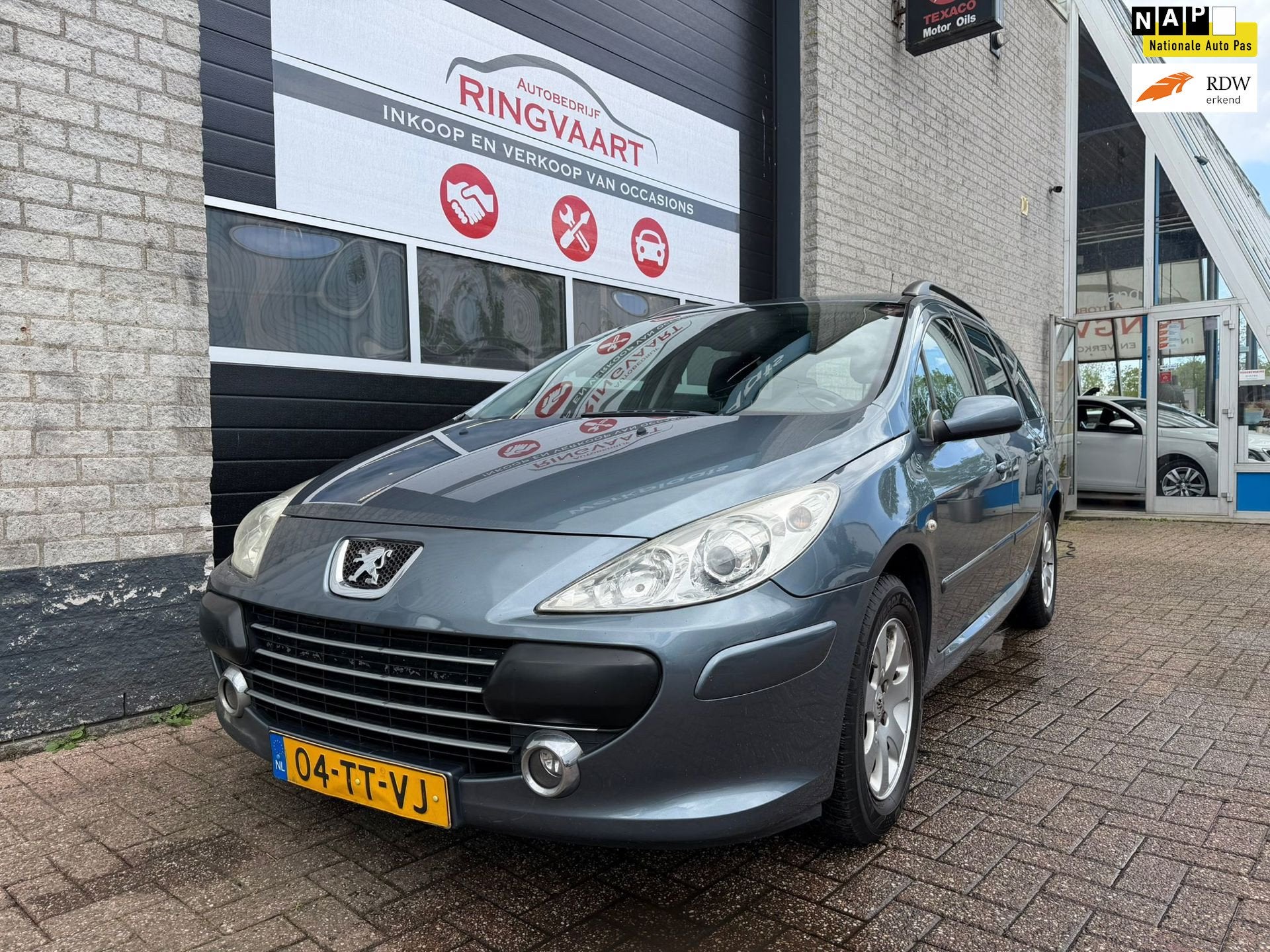 Peugeot 307 Break 1.6-16V Premium Met 1 JAAR APK automaat, Gebruikt, 680 kg, 4 cilinders, Origineel Nederlands