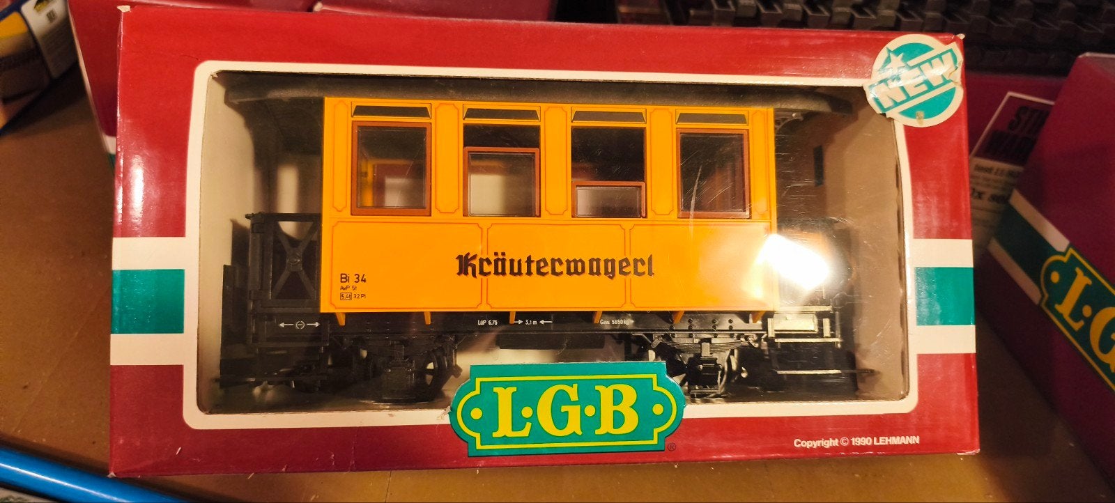 LGB Krauterwagerl Wagon - Nieuw in doos, Ophalen of Verzenden