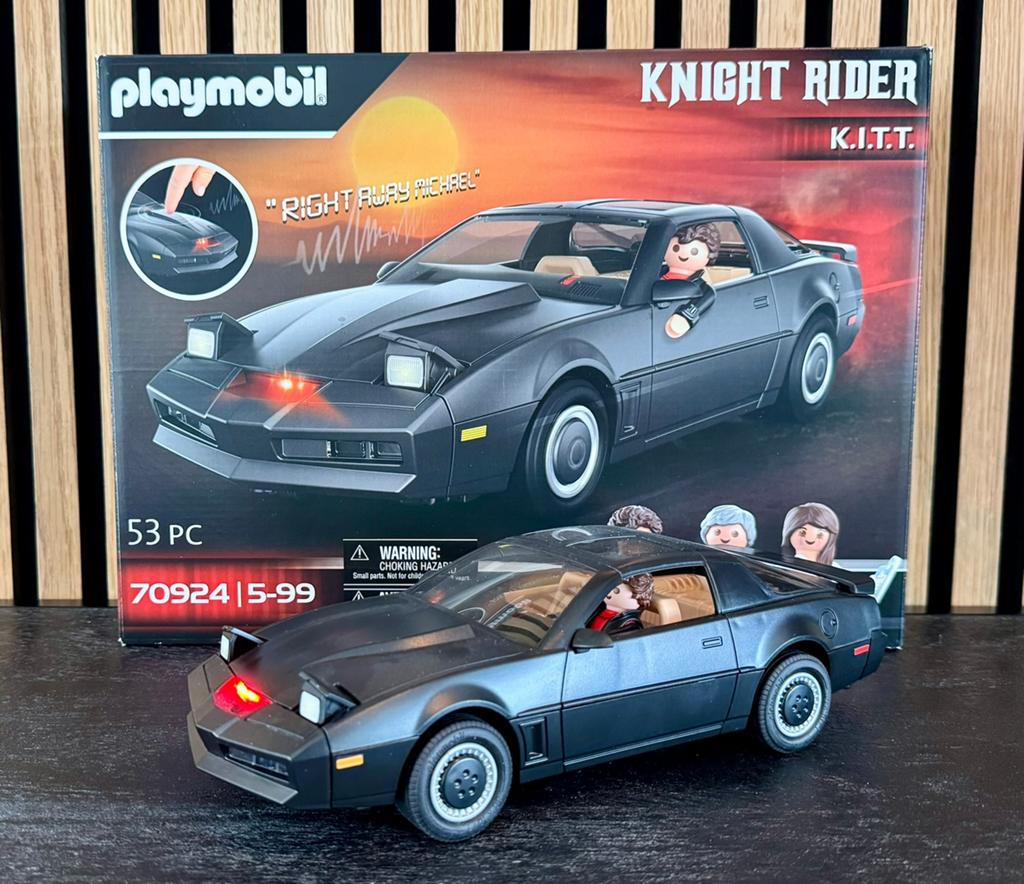 Knight Rider KITT Playmobil set 70924, Ophalen of Verzenden, Nieuw, Tv, Beeldje, Replica of Model