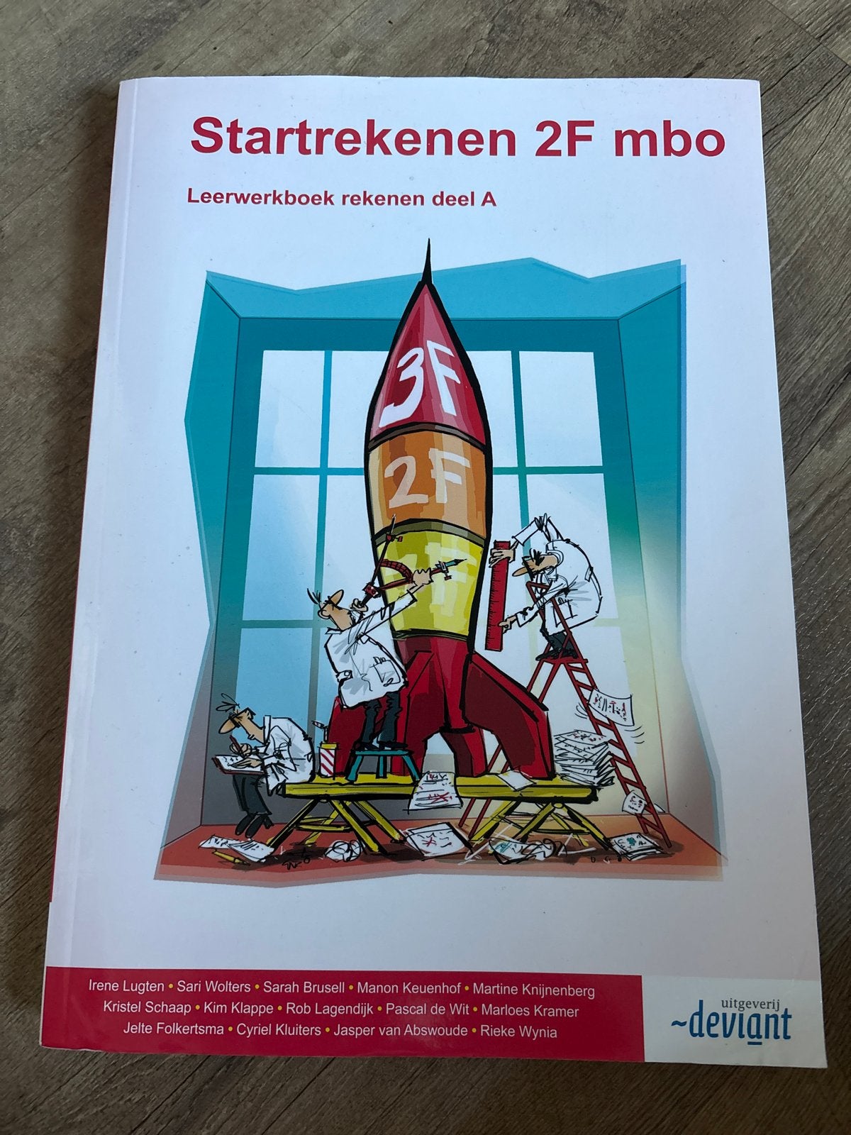 Startrekenen 2F mbo Leerwerkboek rekenen deel A, Ophalen of Verzenden, Zo goed als nieuw, Overige niveaus, Overige vakken