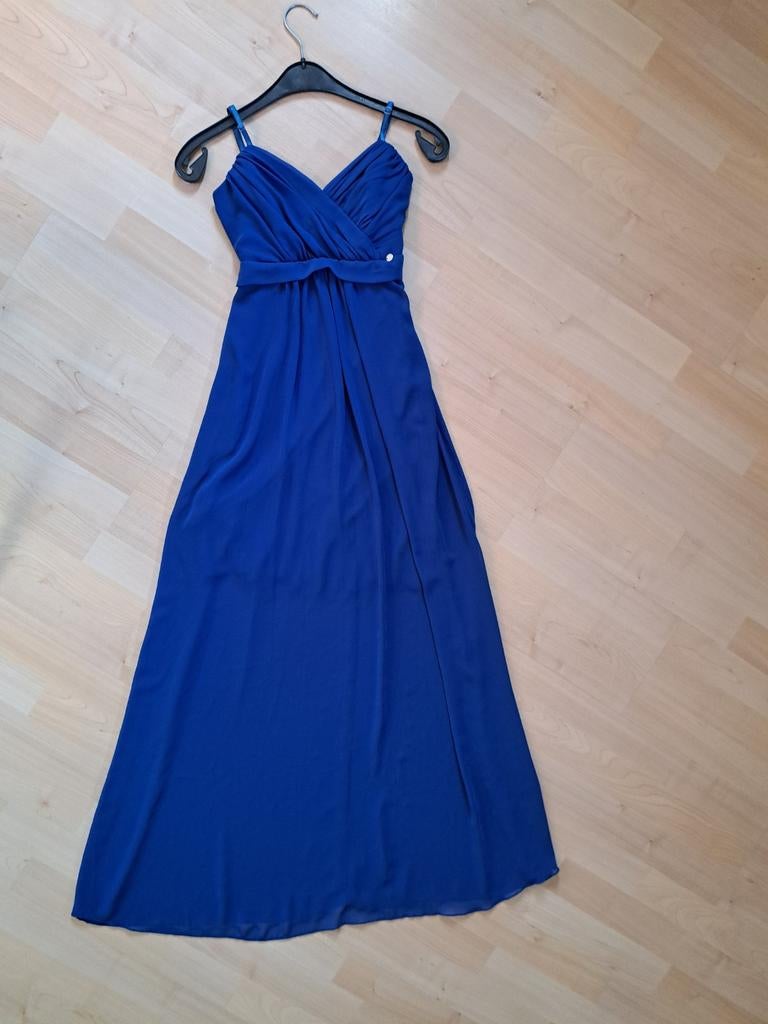 Prachtige galajurk RINASCIMENTO, maat xs, kobalt blauw ZGAN, Galajurk, Blauw, Ophalen of Verzenden, Zo goed als nieuw