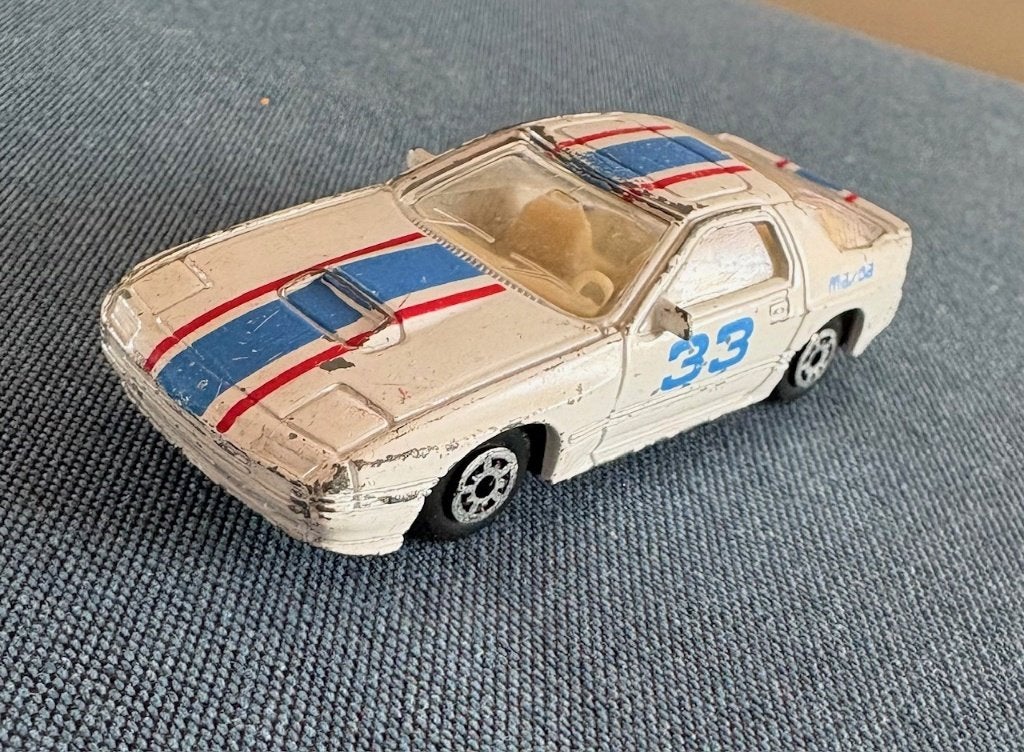 MC Toys Mazda RX-7, Ophalen of Verzenden, Gebruikt, Auto
