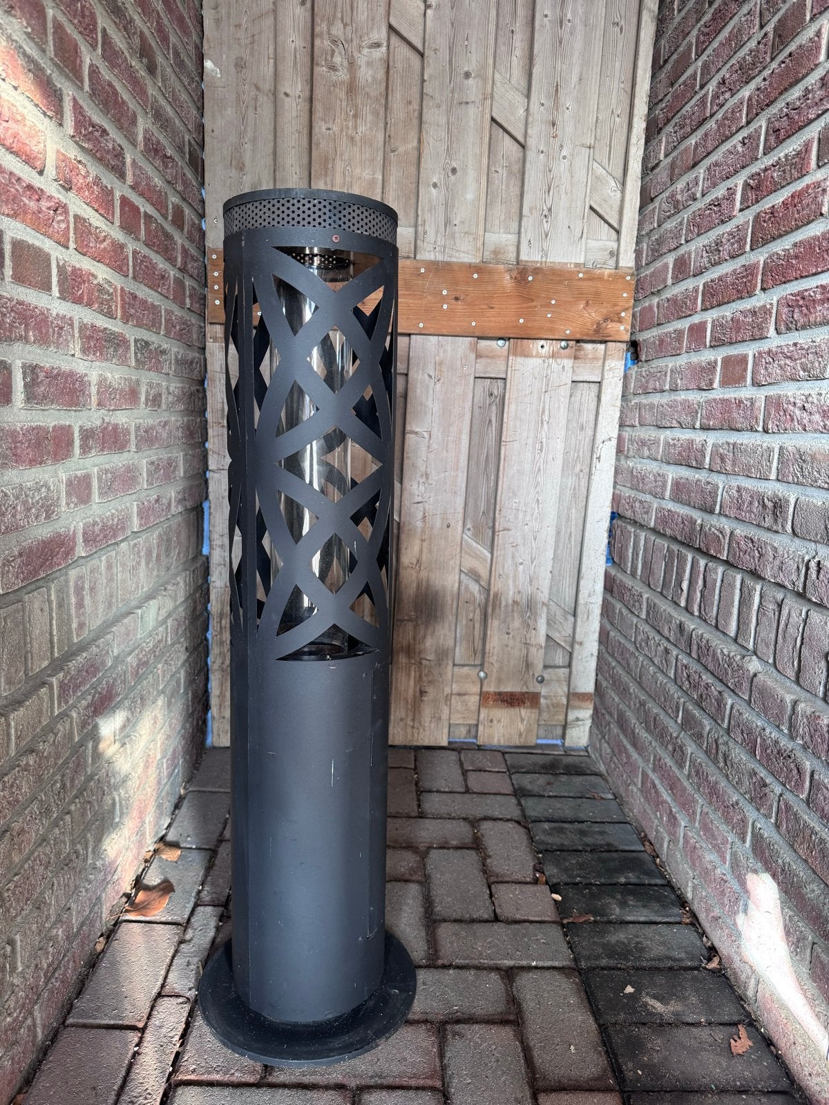 Pelletkachel 100 cm x 20 cm doorsnede, Ophalen, Nieuw, Elektrisch, Vloer
