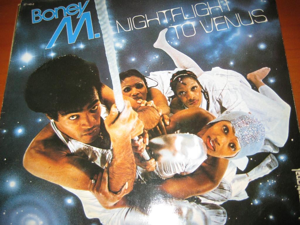 LP; Boney M.: Nightflight to Venus, Ophalen of Verzenden, Zo goed als nieuw, 12 inch