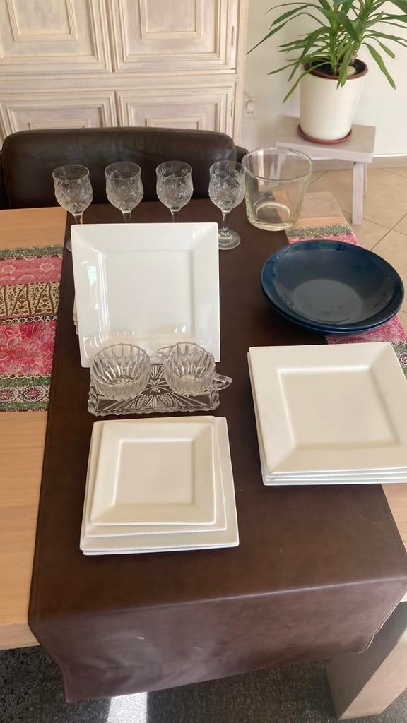 Servies en glasservies, Huis en Inrichting, Ophalen of Verzenden, Zo goed als nieuw, Glas, Overige stijlen