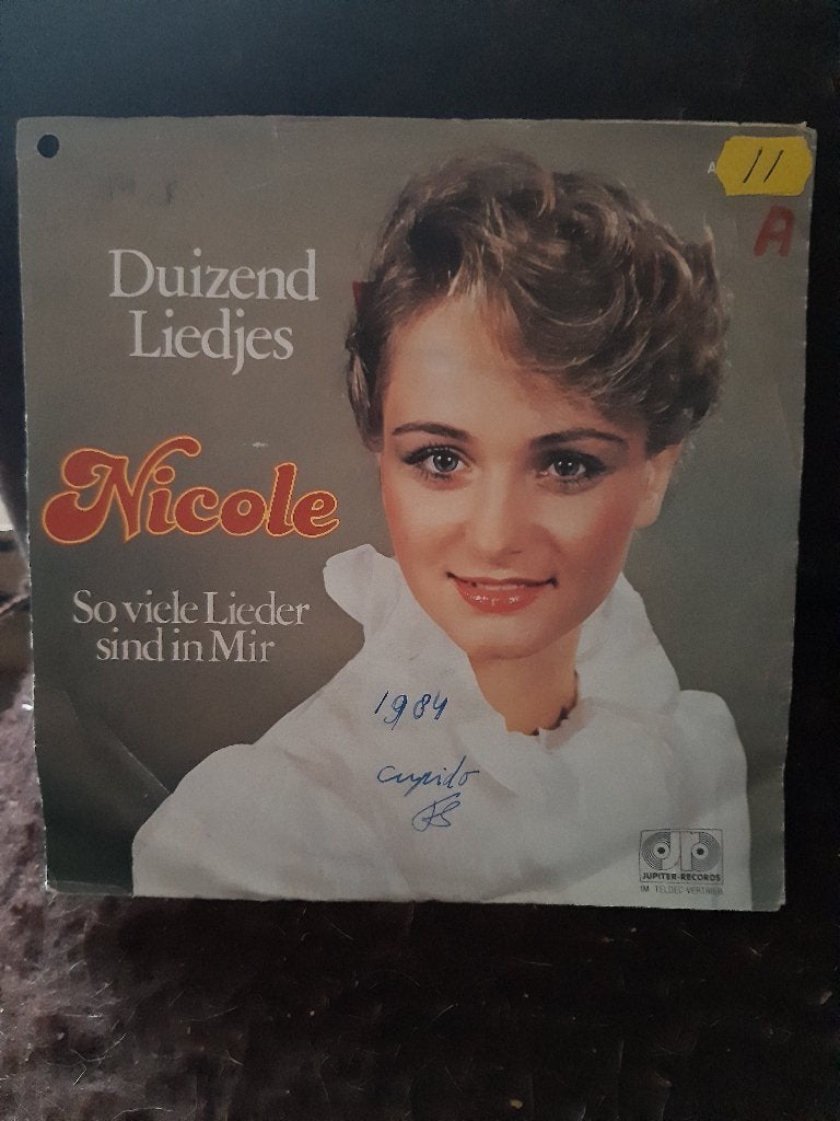 nicole - 1000 liedtjes   h, 7 inch, Ophalen of Verzenden, Zo goed als nieuw, Pop