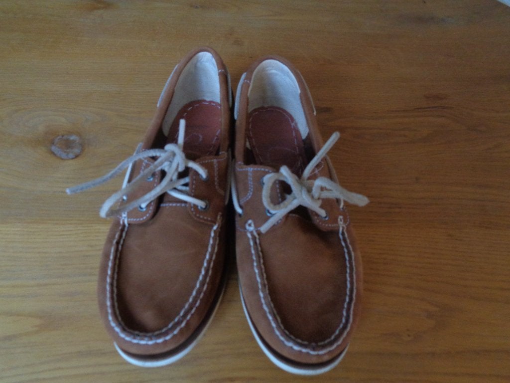 Timberland leren instappers:mt 41.5, Kleding | Heren, Schoenen, Loafers, Bruin, Timberland, Ophalen of Verzenden