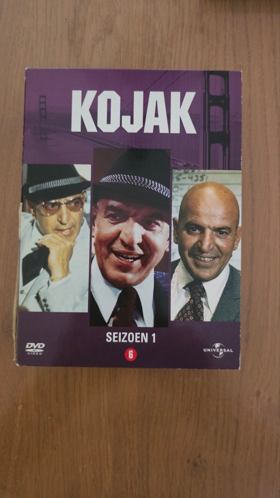 Kojak Seizoen 1 DVD Boxset - Klassieke Misdaadserie, Cd's en Dvd's, Dvd's | Tv en Series, Vanaf 6 jaar, Ophalen of Verzenden, Gebruikt