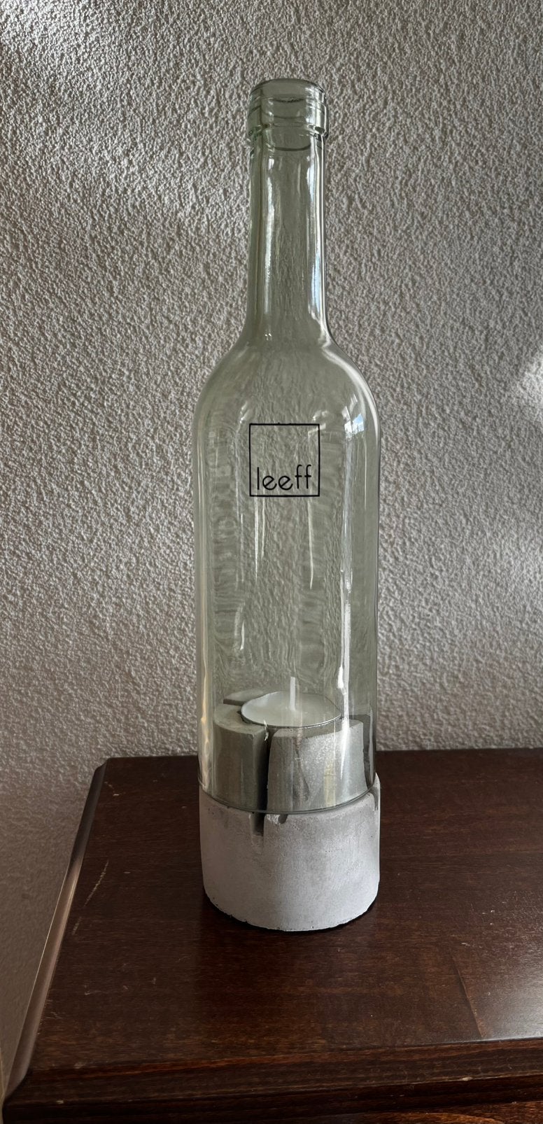Glazen theelichthouder van LEEFF, LEEFF, Windlicht, 32 cm, Ophalen of Verzenden