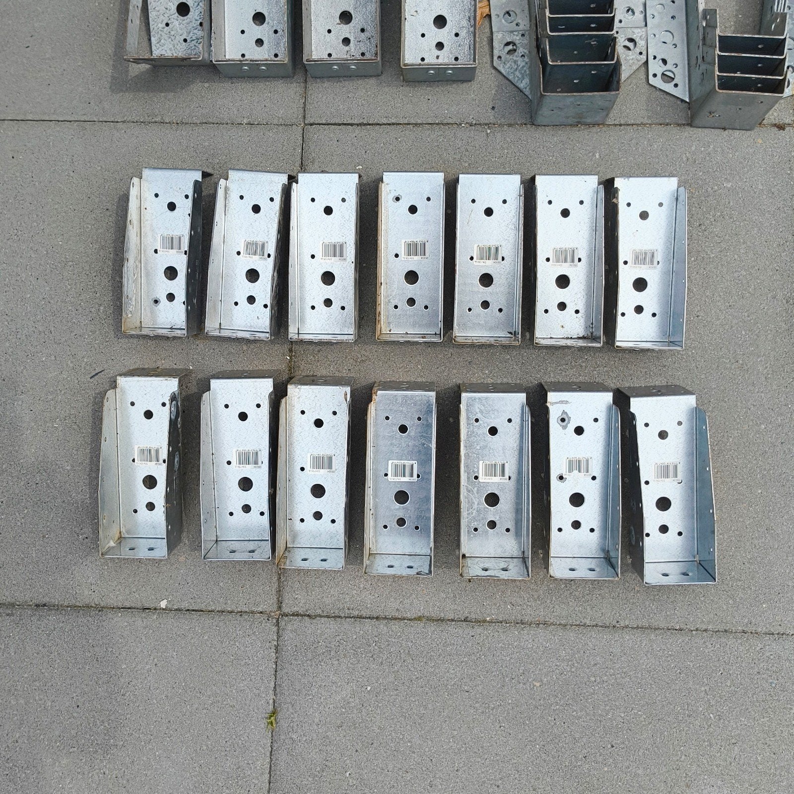 Diverse Balk dragers 27 st, Ophalen, Kabel of Snoer