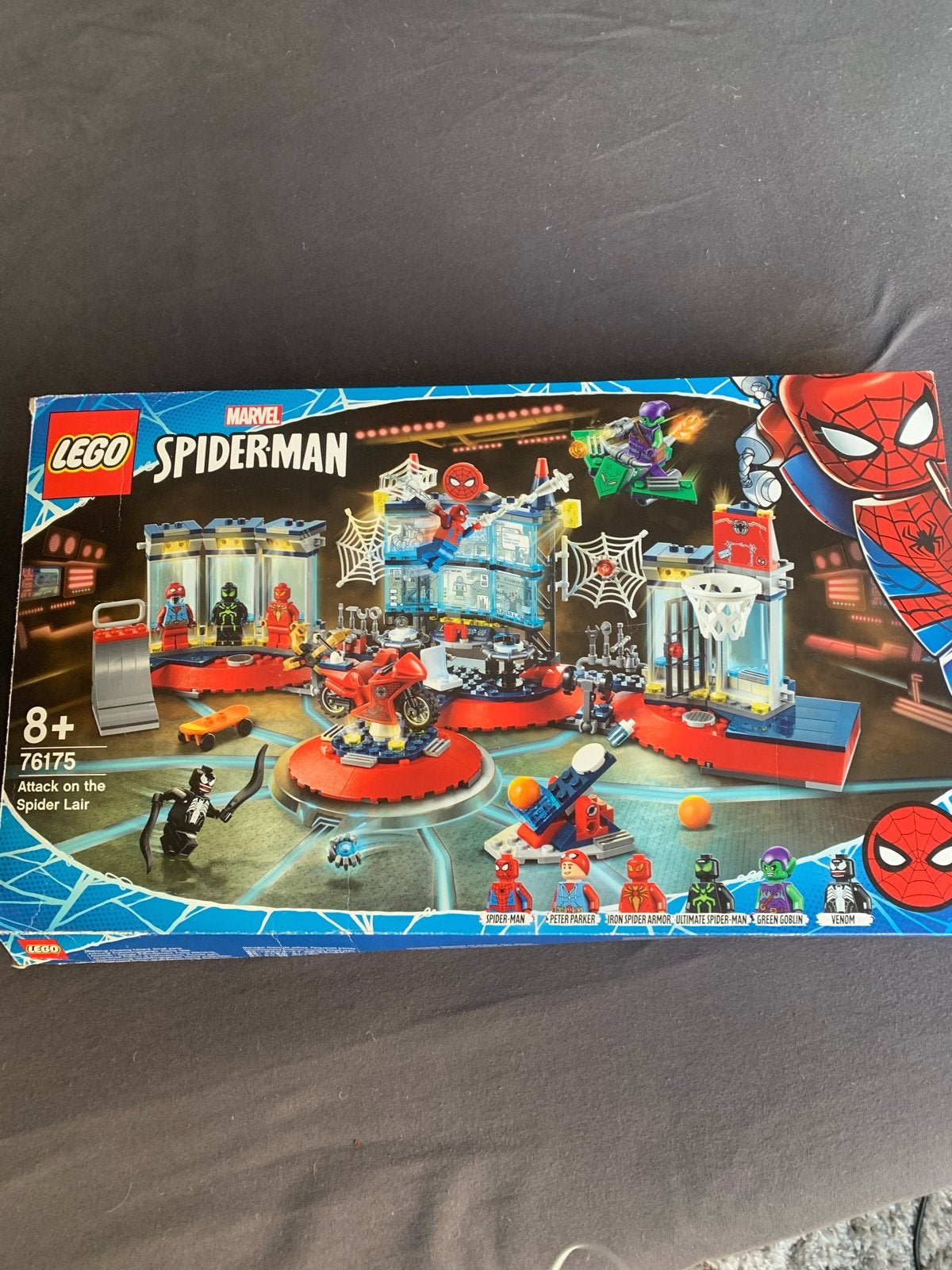 Lego Spider-Man 76175: Aanval op de Spider Lair - Compleet, Ophalen, Gebruikt, Marvel, Lego