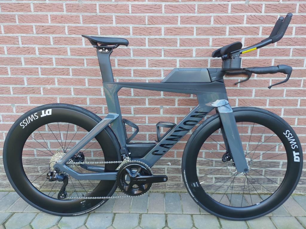 Canyon Speedmax CF7 2025 maat M, Carbon, Zo goed als nieuw, Meer dan 20 versnellingen, Schijfrem