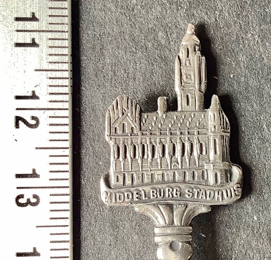 lepel, Stadhuis, Middelburg, type 4 (L18, Ophalen of Verzenden, Gebruikt