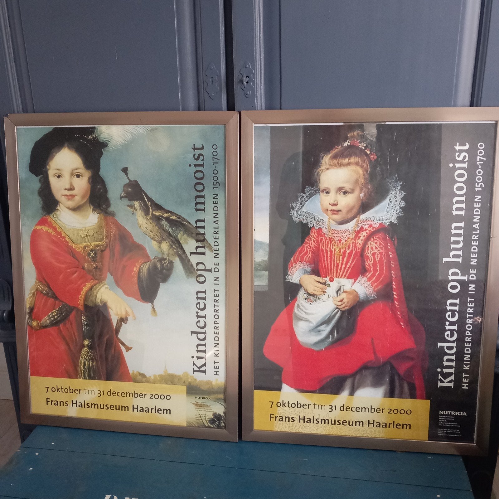 2 Museum schilderijen Frans Halsmuseum, Ophalen, Gebruikt, Foto of Poster, 75 – 100