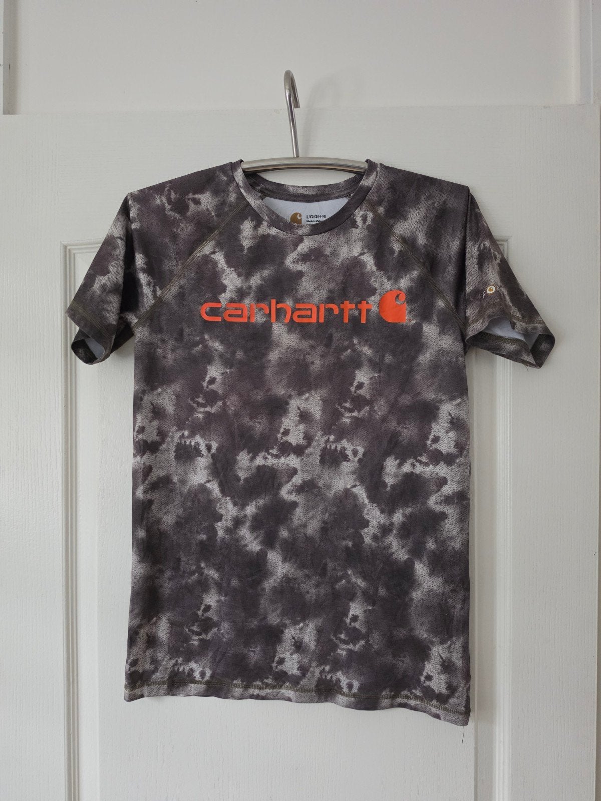 Carhartt T-shirt met tie-dye print, maat L/G/G (14-16), Kleding | Heren, T-shirts, Carhartt, Overige maten, Ophalen of Verzenden