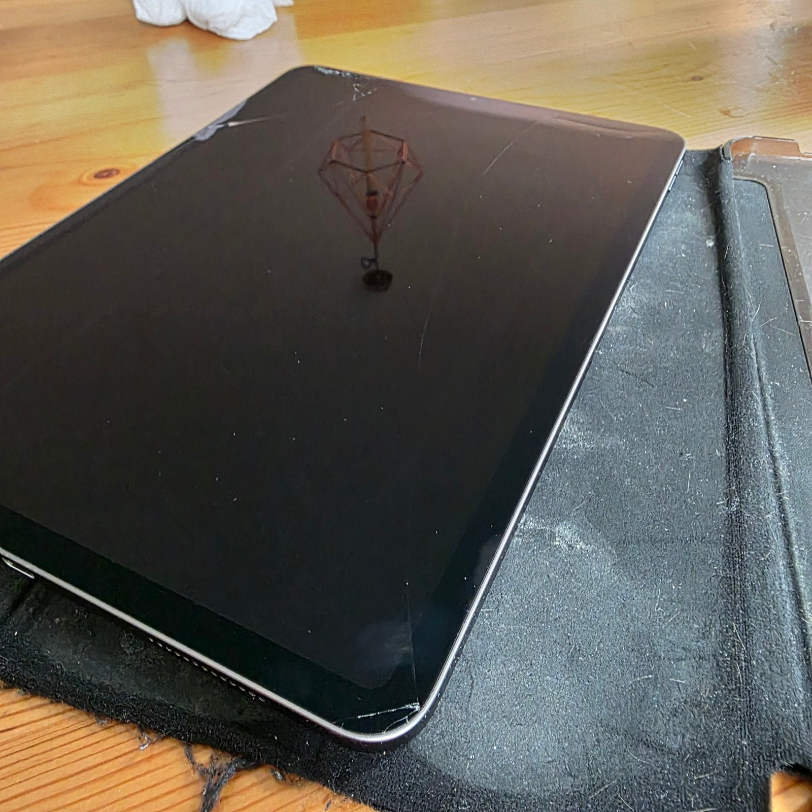 iPad Pro 11 inch (2021) - Gebarsten scherm, Computers en Software, Apple iPads, Gebruikt, 11 inch, Ophalen of Verzenden, Apple iPad Pro