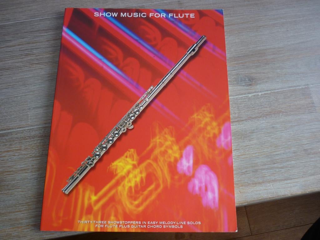 Show Music for flute, Dwarsfluit of Piccolo, Ophalen of Verzenden, Zo goed als nieuw, Artiest of Componist