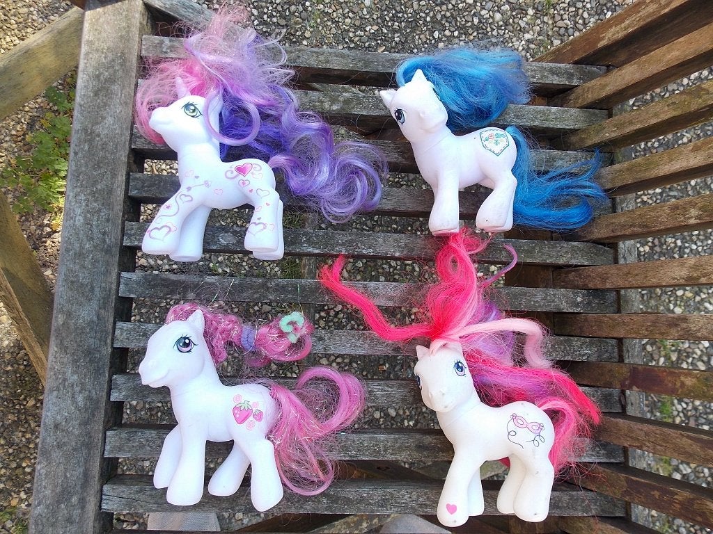 My little pony 2 stuks, Ophalen of Verzenden, Gebruikt