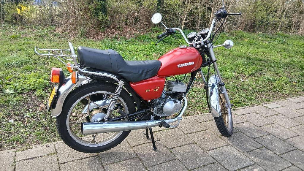 Suzuki ZR 50 sl, Maximaal 45 km/u, Ophalen, Overige merken, 4 versnellingen