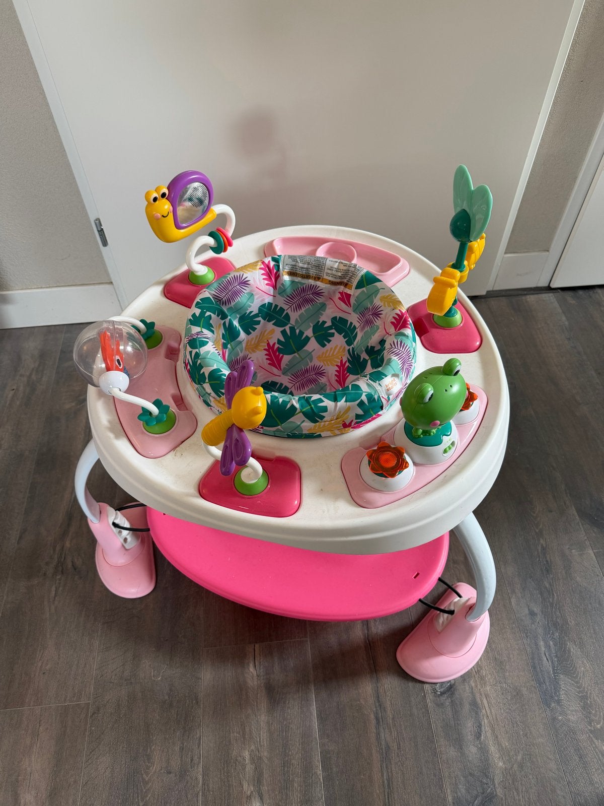 Bright Starts 2-in-1 Activiteitencentrum met Jump Zitje, Kinderen en Baby's, Ophalen, Zo goed als nieuw