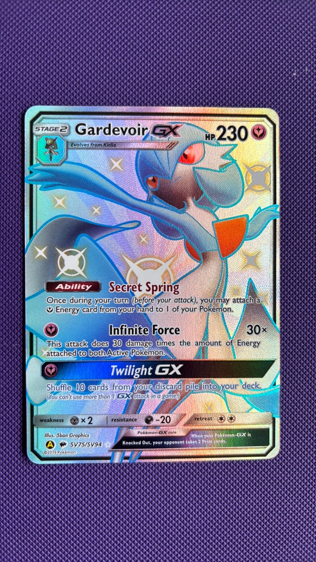 Gardevoir GX, Verzenden, Zo goed als nieuw