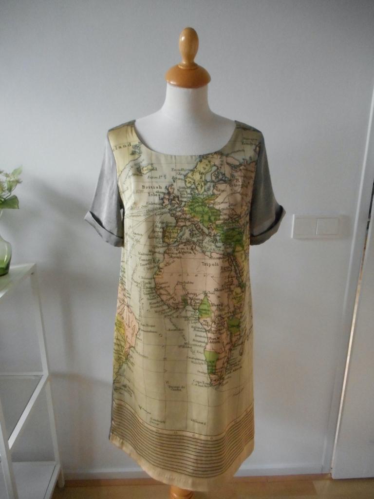 Jurk van Nice Things, maat 38, Kleding | Dames, Maat 38/40 (M), Beige, Nice Things, Ophalen of Verzenden