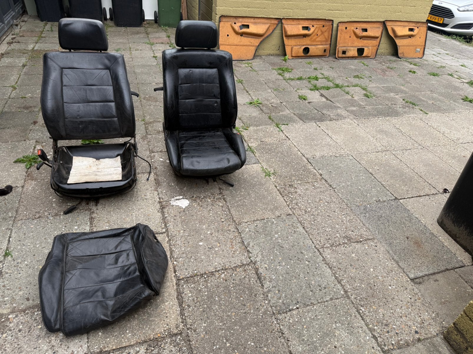 Golf 2  gti leer vijf deurs, Auto-onderdelen, Interieur en Bekleding, Ophalen of Verzenden