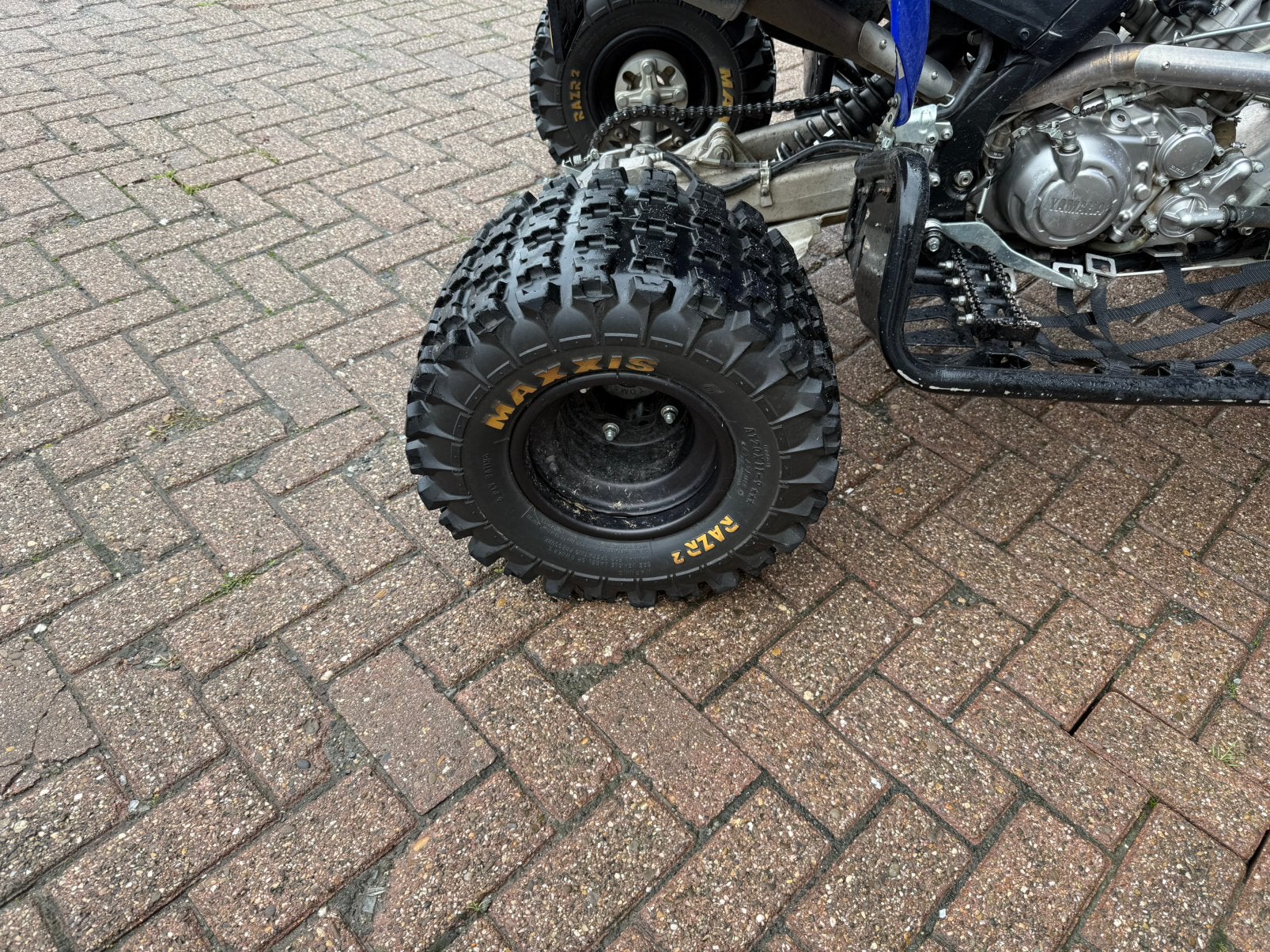 Yamaha raptor 700 op kenteken, Ophalen, Gebruikt