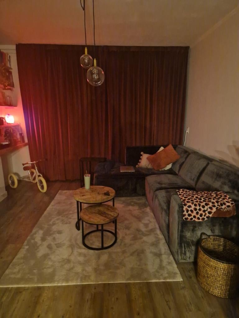 Dubbele plooigordijnen bordeaux rood - Kwantum (4 stuks), Huis en Inrichting, 200 cm of meer, 150 tot 200 cm, Ophalen of Verzenden