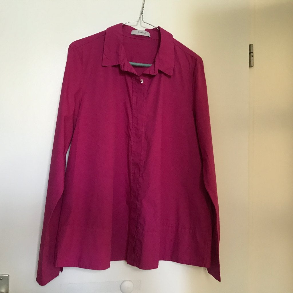 Backstage poplin katoenen blouse roze maat 38 (M-L), Verzenden, Zo goed als nieuw, Maat 38/40 (M), Roze
