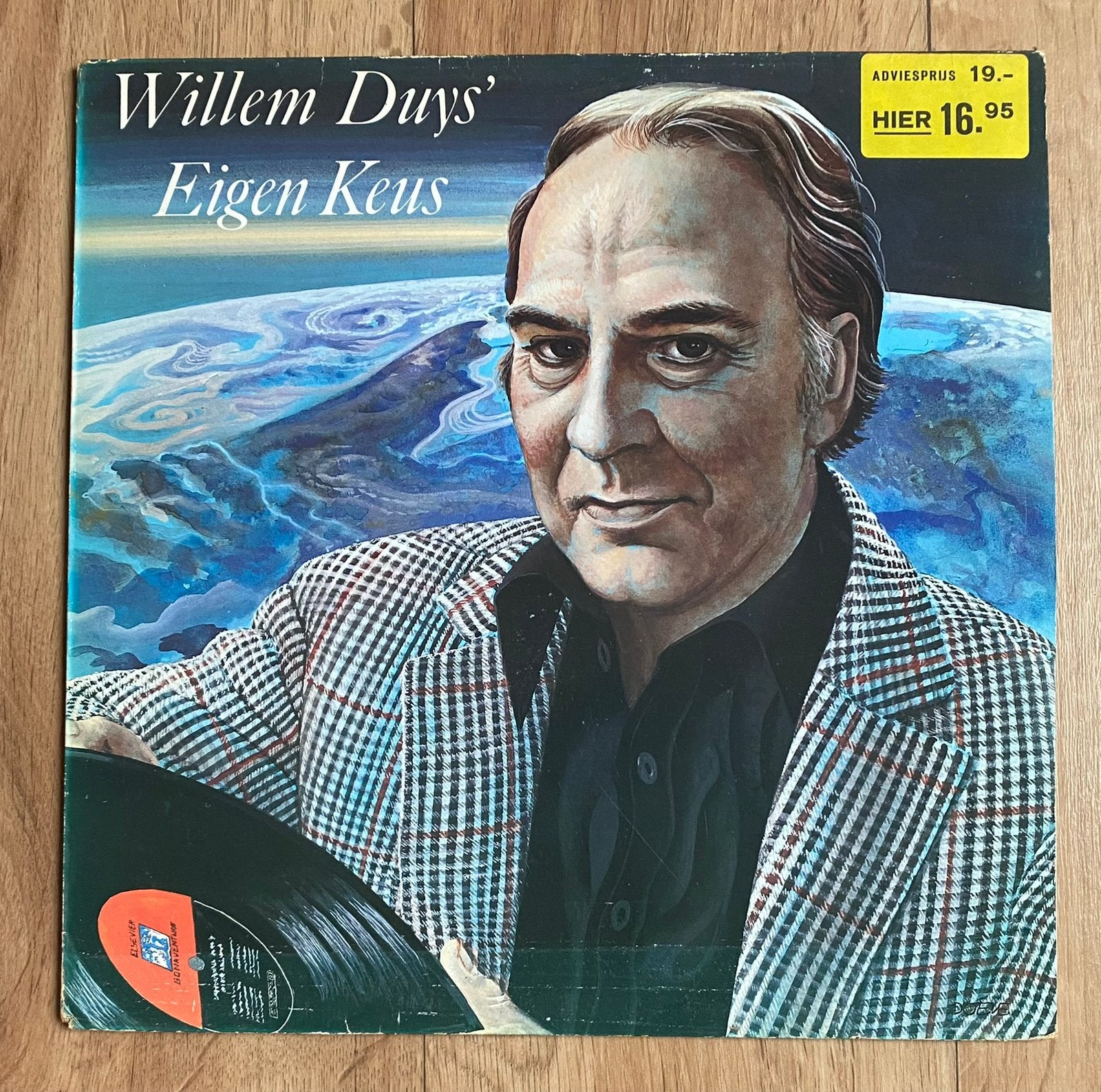 LP WILLEM DUYS’ Eigen Keus (1975), LP, Gebruikt, Verzenden, Beschermende buitenhoes