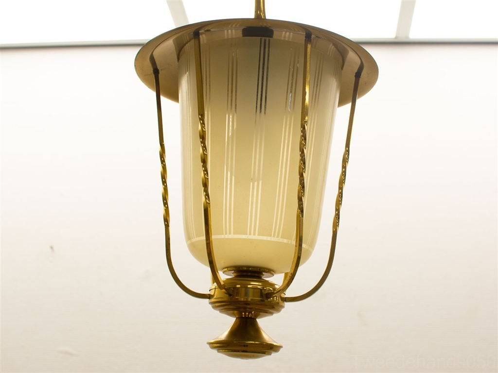 plafondlamp 28917, Ophalen of Verzenden, Gebruikt, Glas