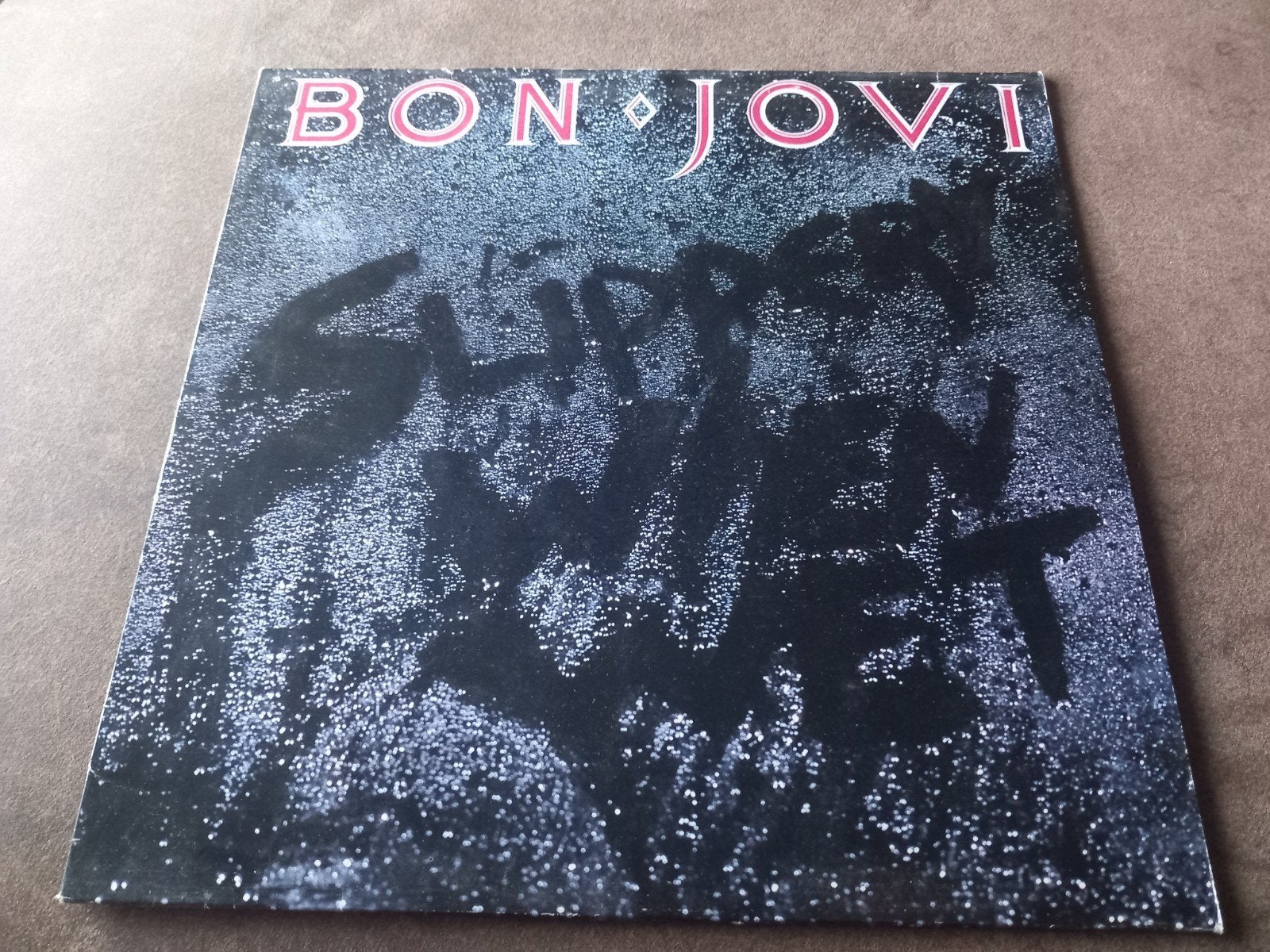 Bon Jovi - Slippery When Wet LP Vinyl, Ophalen of Verzenden, Gebruikt