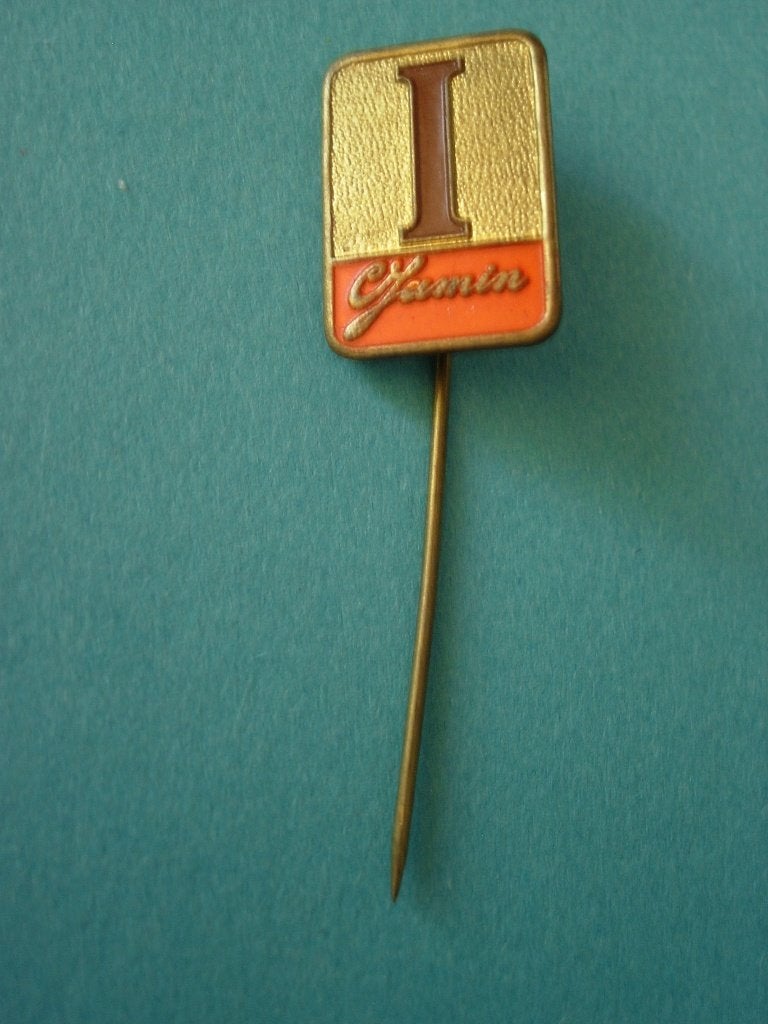 Speldje van Cjamin de letter "I ", Verzamelen, Speldjes, Pins en Buttons, Verzenden, Zo goed als nieuw, Merk, Speldje of Pin