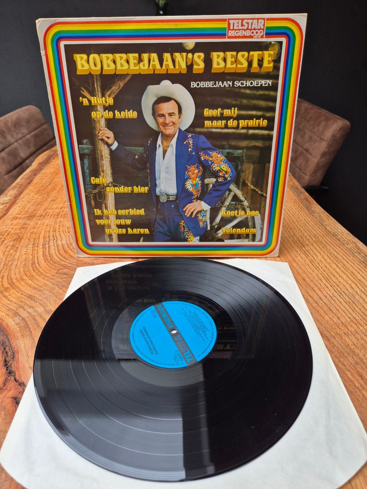 Bobbejaan Schoepen - Bobbejaan's Beste LP (Telstar Regenb, Ophalen of Verzenden, 1970 - 1979, Gebruikt, 12 inch