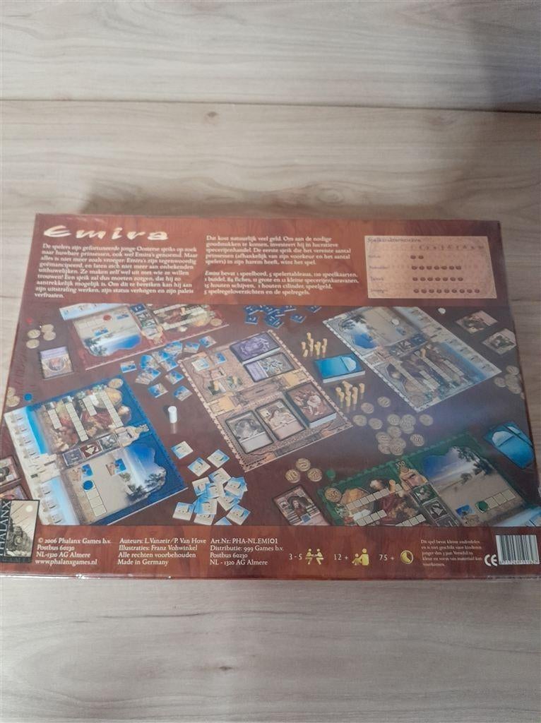 Phalanx Emira nieuw in seal bordspel [s1015], Verzenden, Zo goed als nieuw