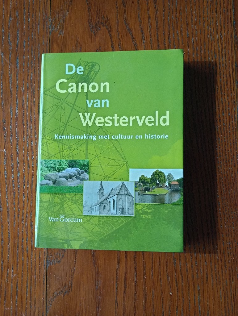 Canon van Westerveld Kennismaking met cultuur en historie, Boeken, Geschiedenis | Stad en Regio, Zo goed als nieuw, 20e eeuw of later
