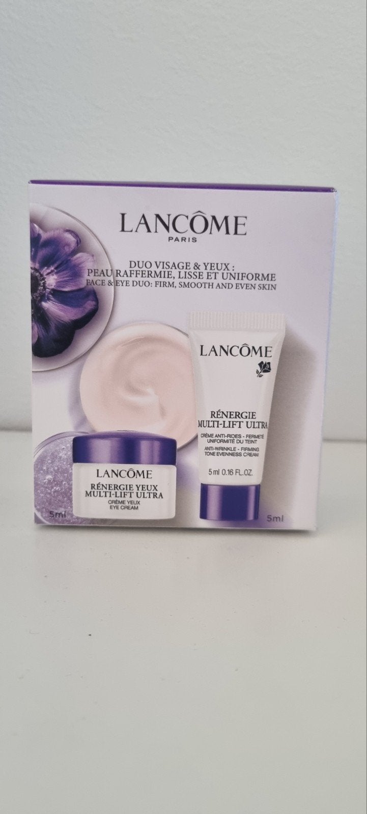 Lancôme Rénergie Gezichts- en Oogcrème Set, Ophalen of Verzenden, Nieuw, Ogen, Verzorging