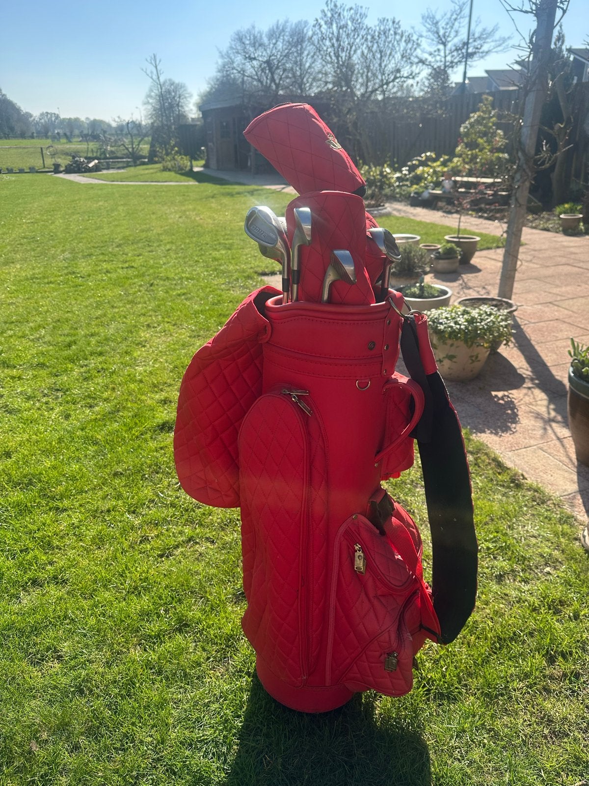 Golfset - 8 clubs en mooie tas!, Ophalen, Gebruikt, Set, Overige merken