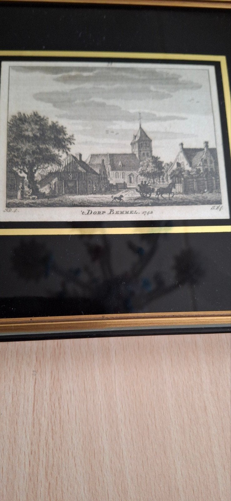 dorp Bemmel 1747, Ophalen