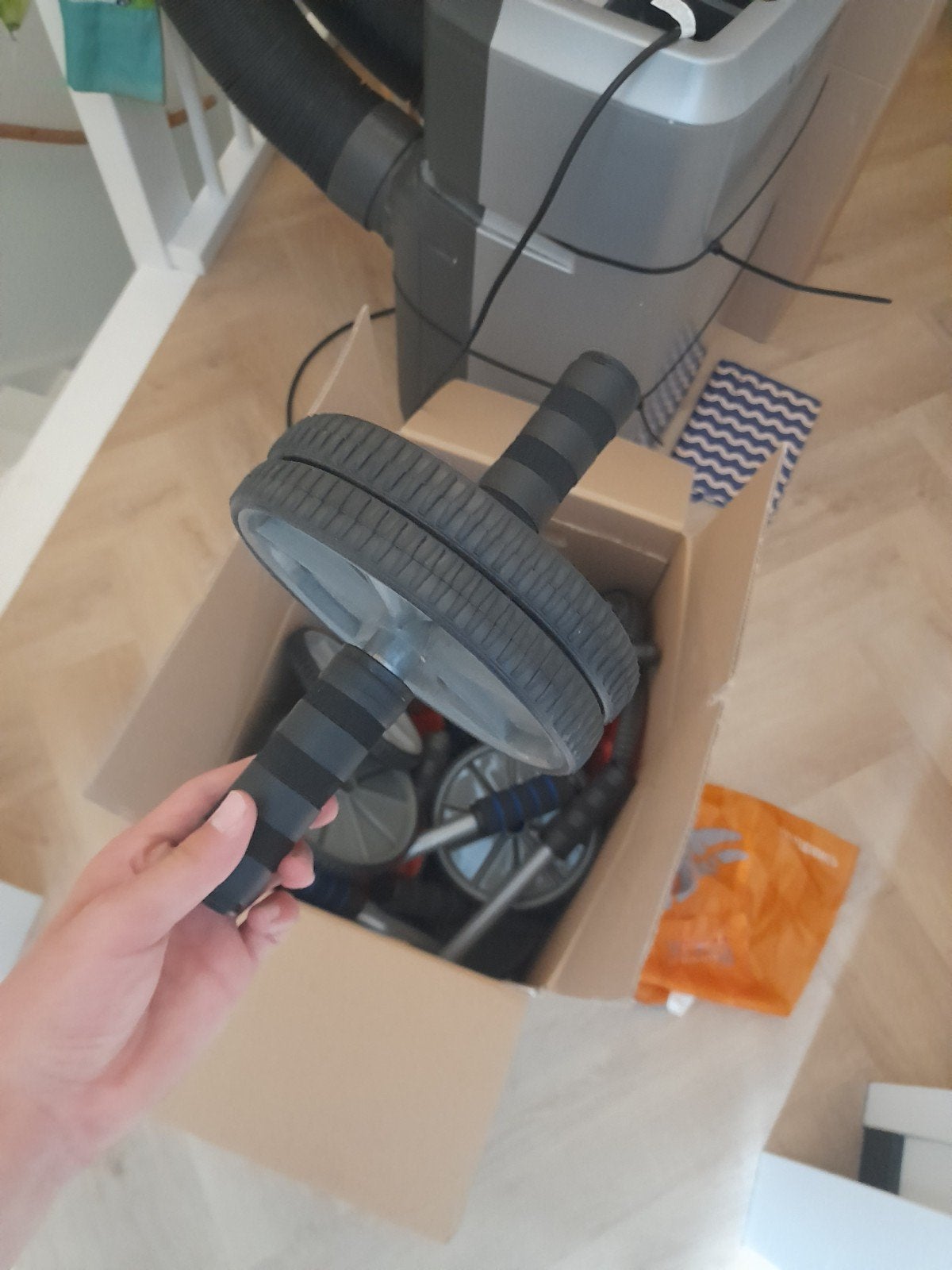 Rollers voor je buikspieren te trainen hele doos, Ophalen, 1200 watt of meer