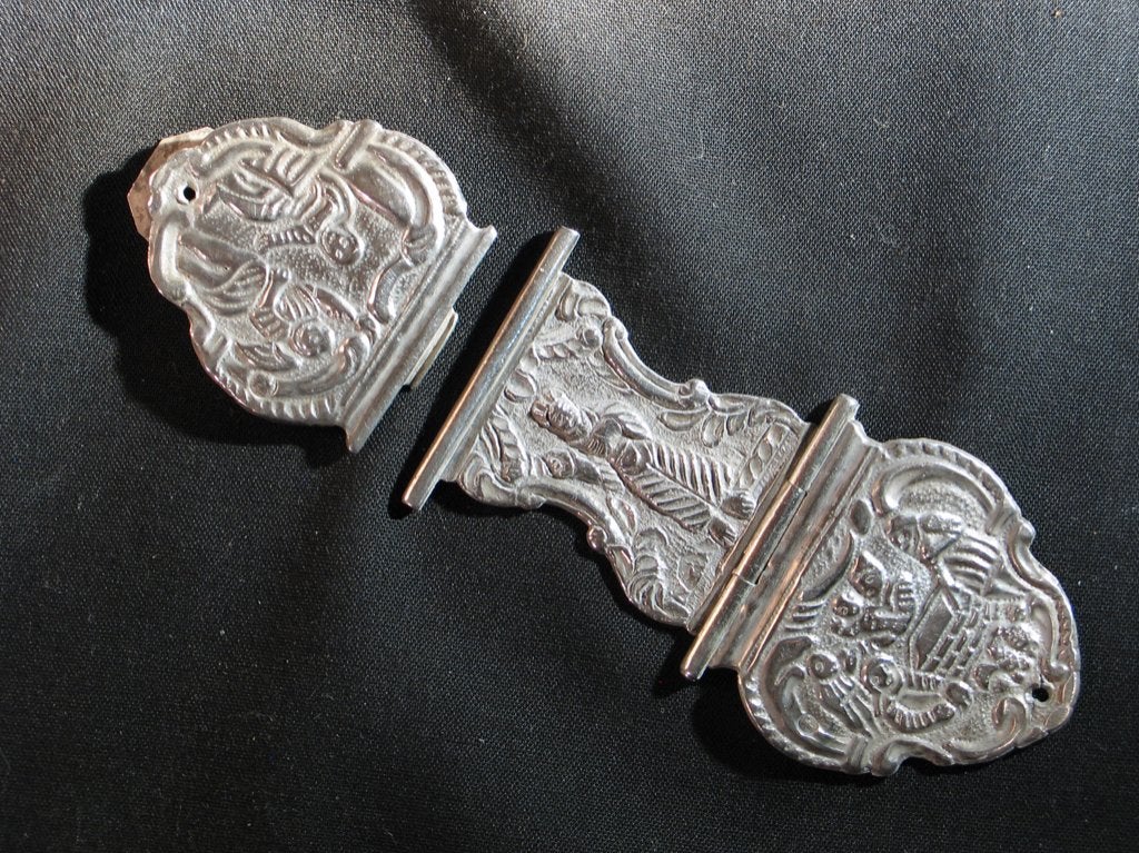 Bijbelslot antiek zilver Meppel J. Jonker 1865. 2098, Antiek en Kunst, Ophalen of Verzenden, Zilver